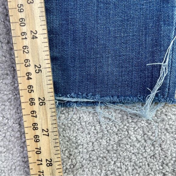 J. Crew Factory Jeans Women's 26 Blue Skinny High Rise Dark Denim AG926 - Picture 10 of 12